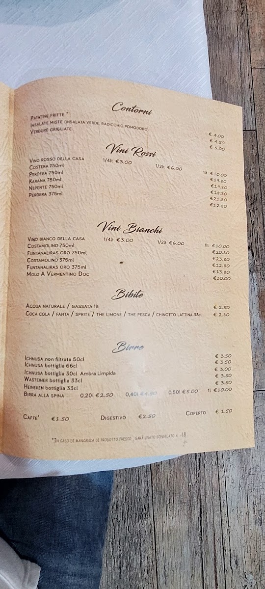 Menu Ristorante-Pizzeria L'isola Che Non C'e-5