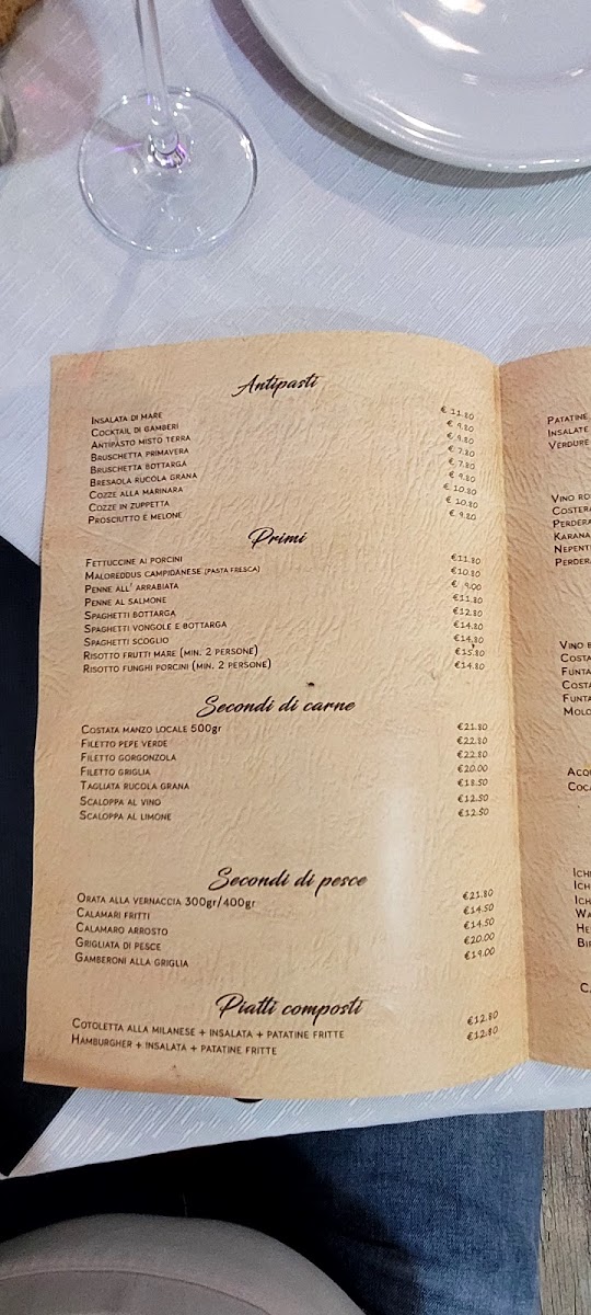 Menu Ristorante-Pizzeria L'isola Che Non C'e-7